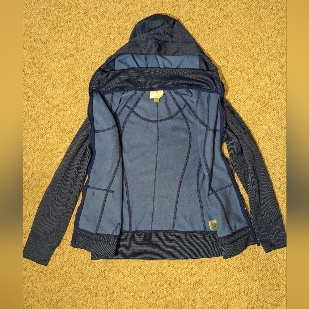 TANGERINE Size M athletic jacket with hood. - Picture 4 of 10
